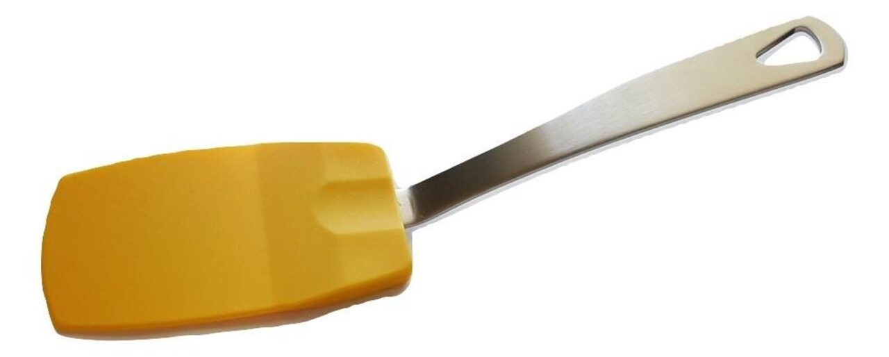 Norpro 18/10 Stainless Steel Heat-Resistant Flexible Nylon Head Mini Spatula